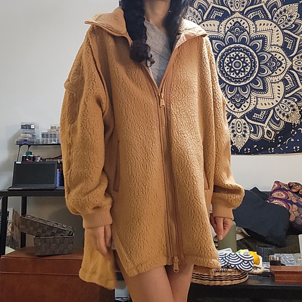 Free People Movement Fleece Sherpa Jacket